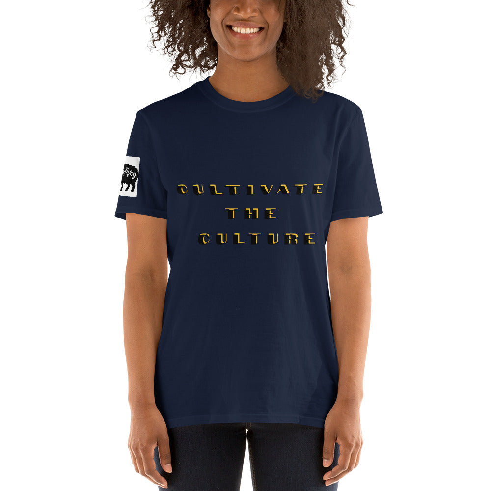 Short-Sleeve Unisex “Cultivate The Culture” T-Shirt