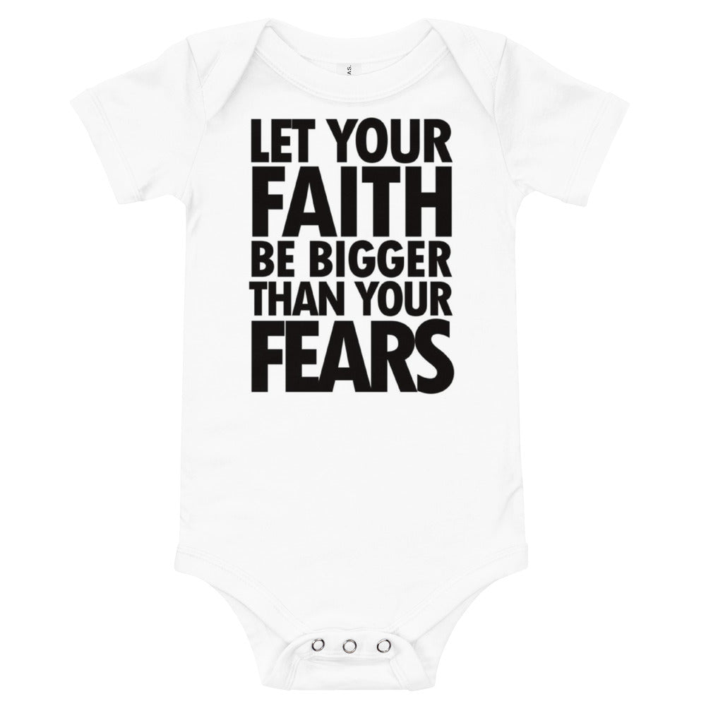 “Faith Vs Fear” Onesie