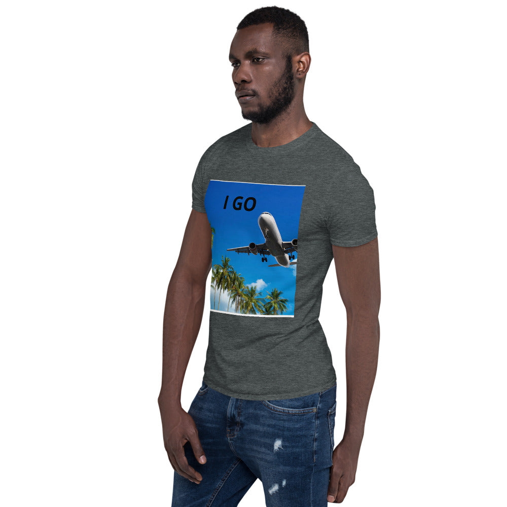 Short-Sleeve”IGO Flight”  Unisex T-Shirt