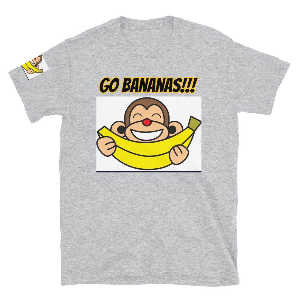 Short-Sleeve Unisex “ Go Bananas” T-Shirt