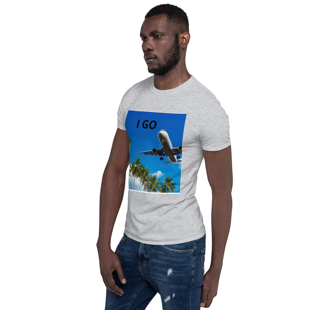 Short-Sleeve”IGO Flight”  Unisex T-Shirt