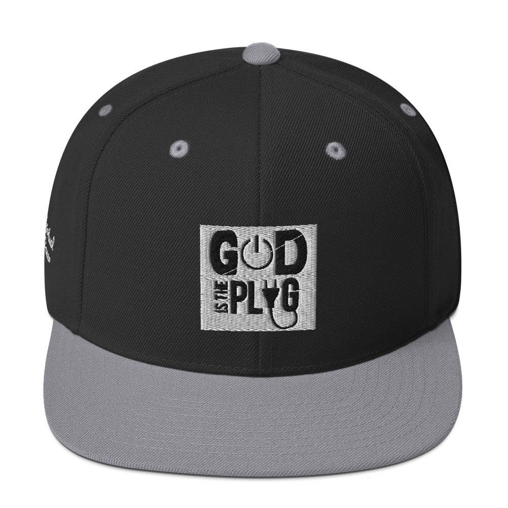 Snapback “God is the Plug” Hat