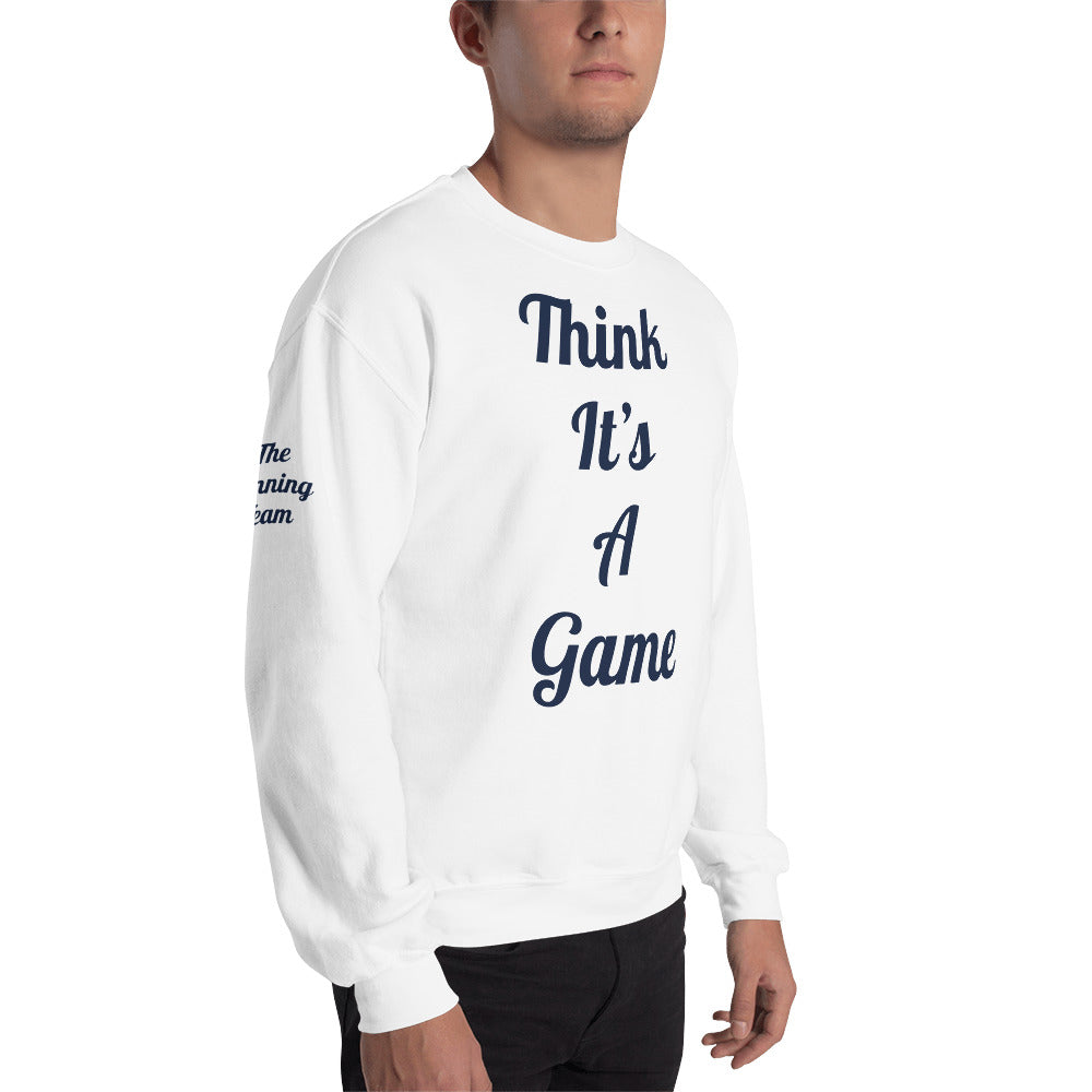 Unisex “it’s not a game” Sweatshirt