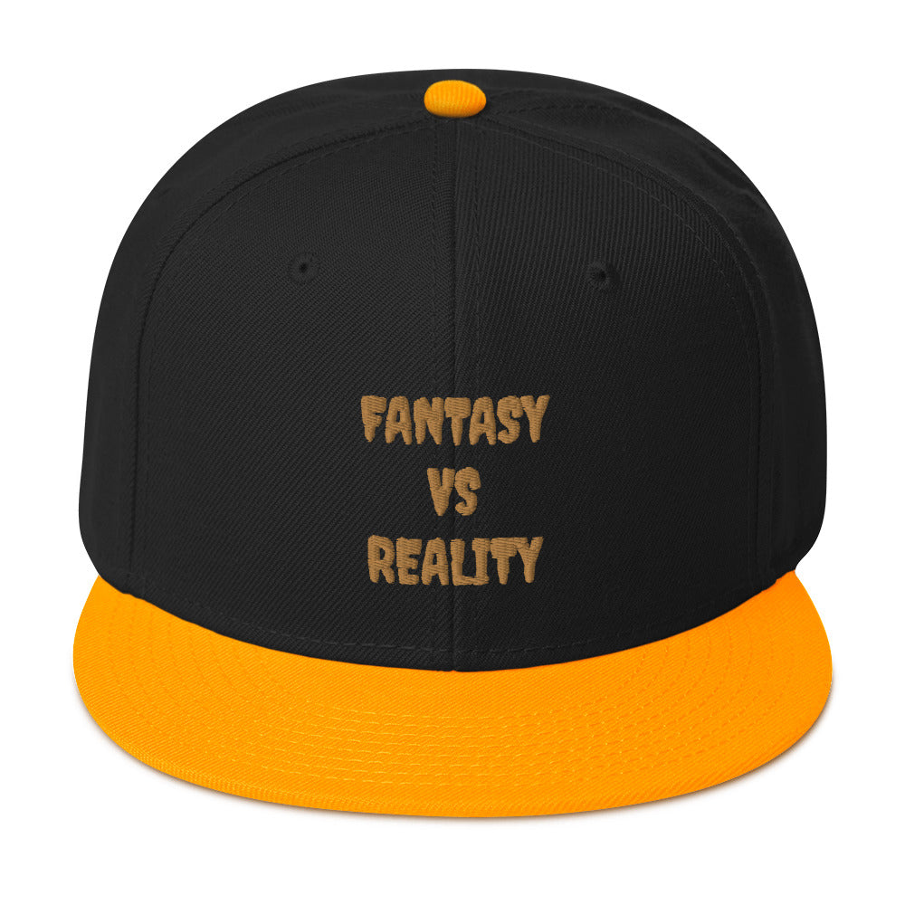 Snapback “FANTASY VS REALITY”Hat
