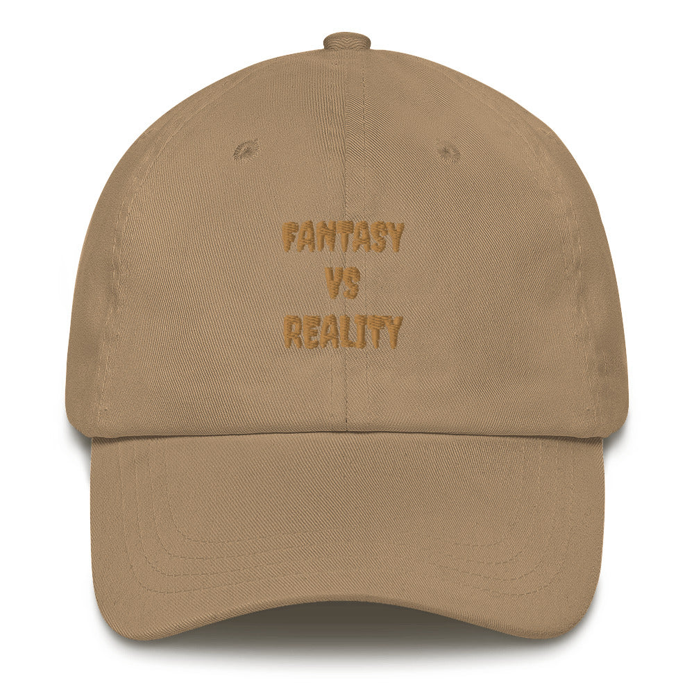 “FANtASY VS REALITY Mom/ Dad hat