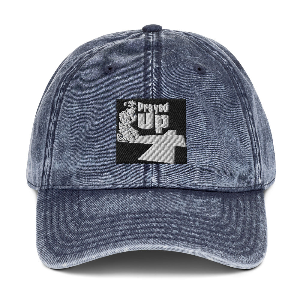 Vintage Cotton “Prayed Up” boy Dad Cap