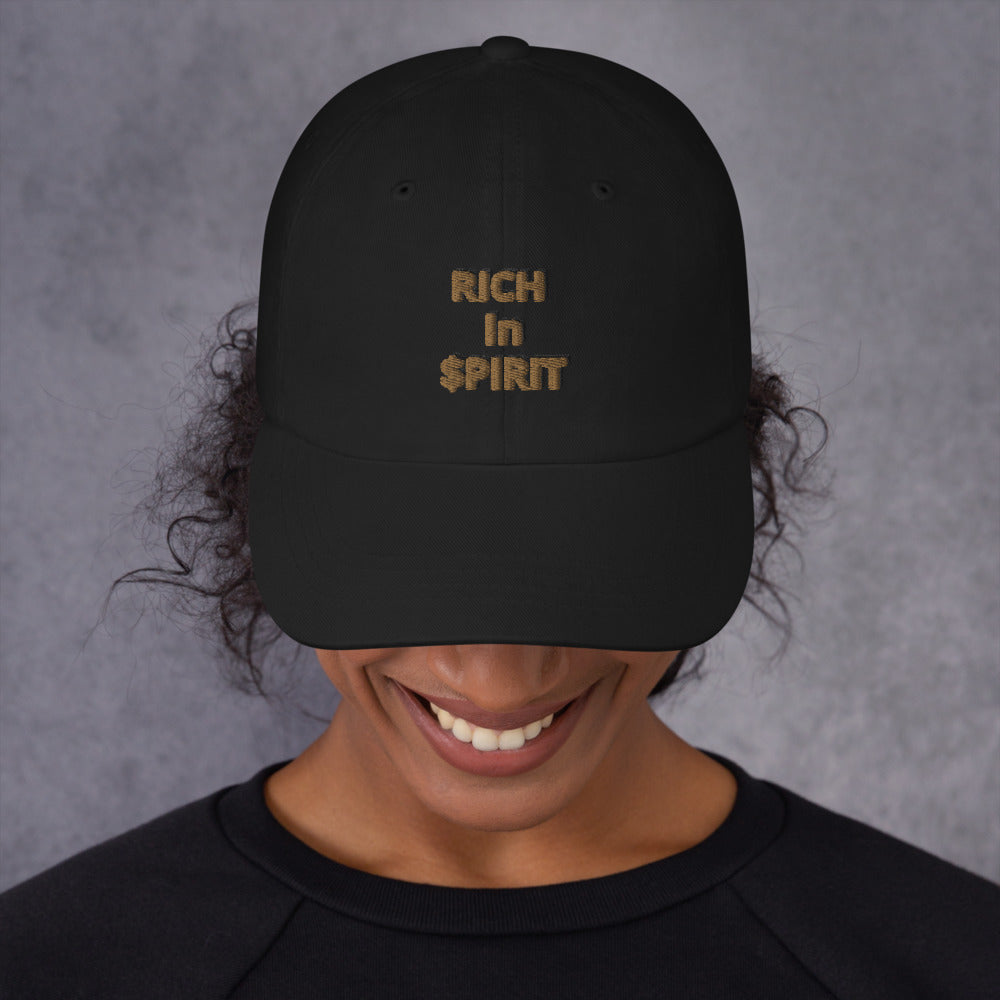 “Rich in Spirit” Dad hat