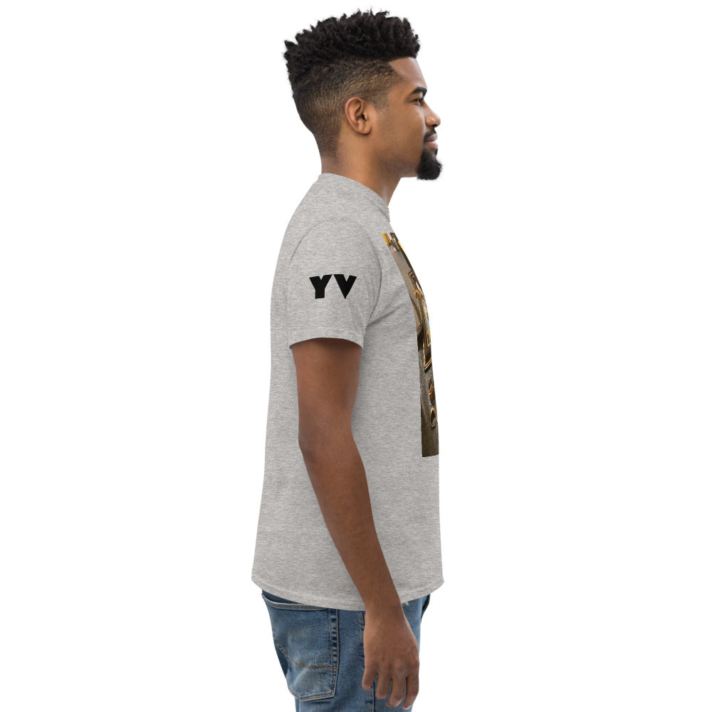 Men's heavyweight “YOVOY” Gold tee