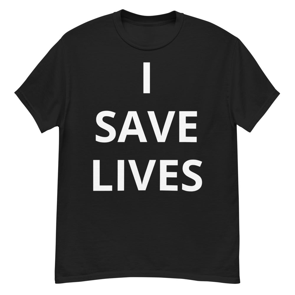 Men's/ Women’s “I Save Lives”  YOVOY  tee