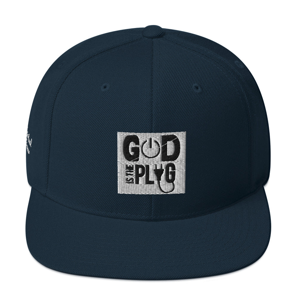 Snapback “God is the Plug” Hat