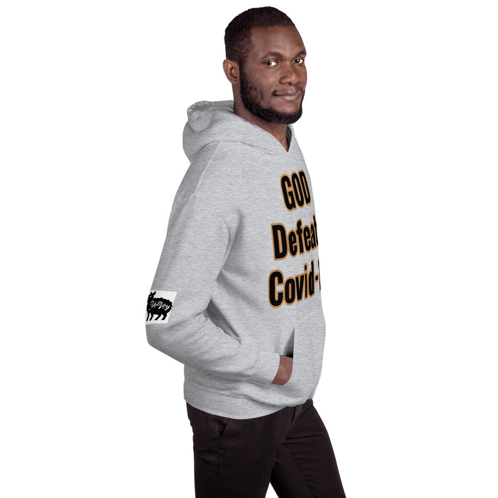 Unisex “GOD Defeats Covid-19”Hoodie