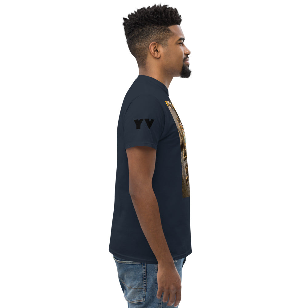 Men's heavyweight “YOVOY” Gold tee