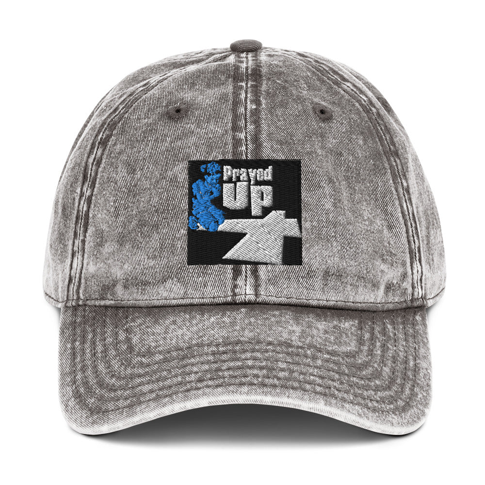 Vintage Cotton “ Prayed Up Boy” Cap