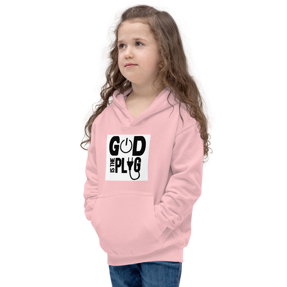 Kids “GOD IS THE PLUG” Hoodie