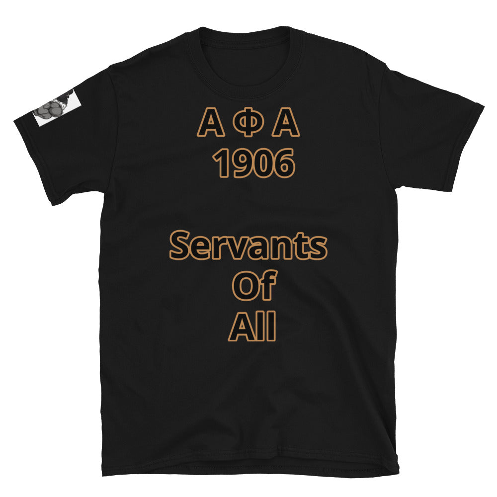 Short-Sleeve Unisex “AΦΑ Fraternity” T-Shirt