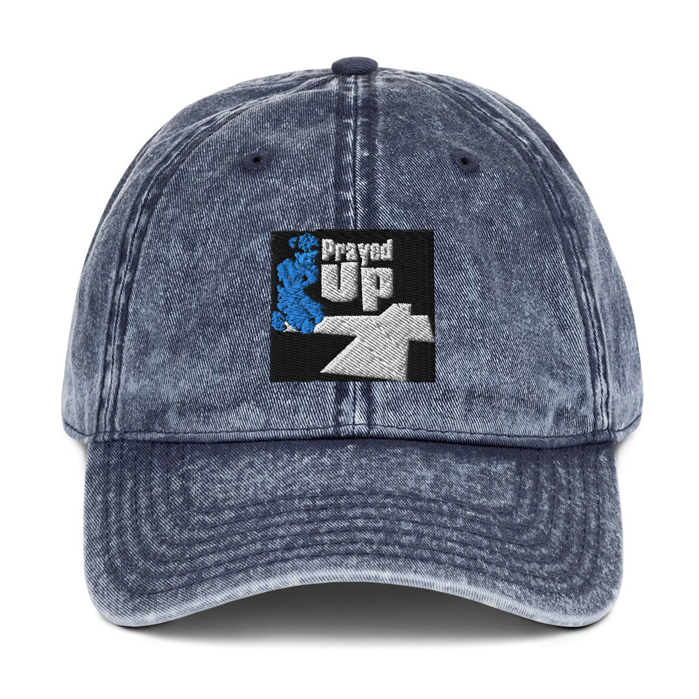 Vintage Cotton “ Prayed Up Boy” Cap
