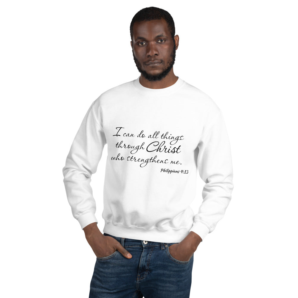 Unisex Prayed UP "All Things"  Sweatshirt