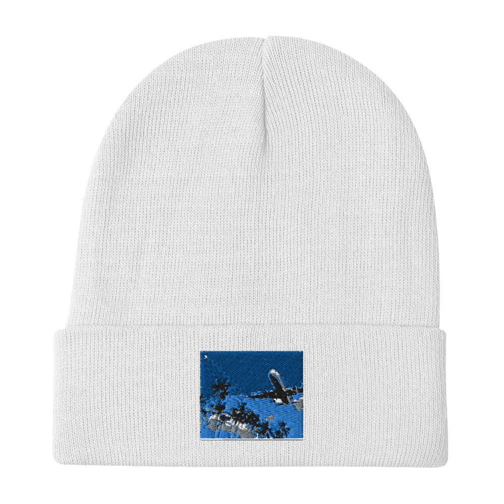 Embroidered “I GO” Flight Beanie