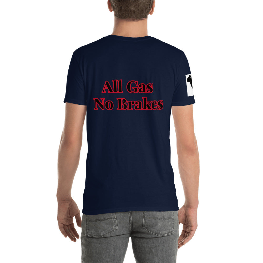 Short-Sleeve Unisex “IGO” All Gas No Brakes T-Shirt