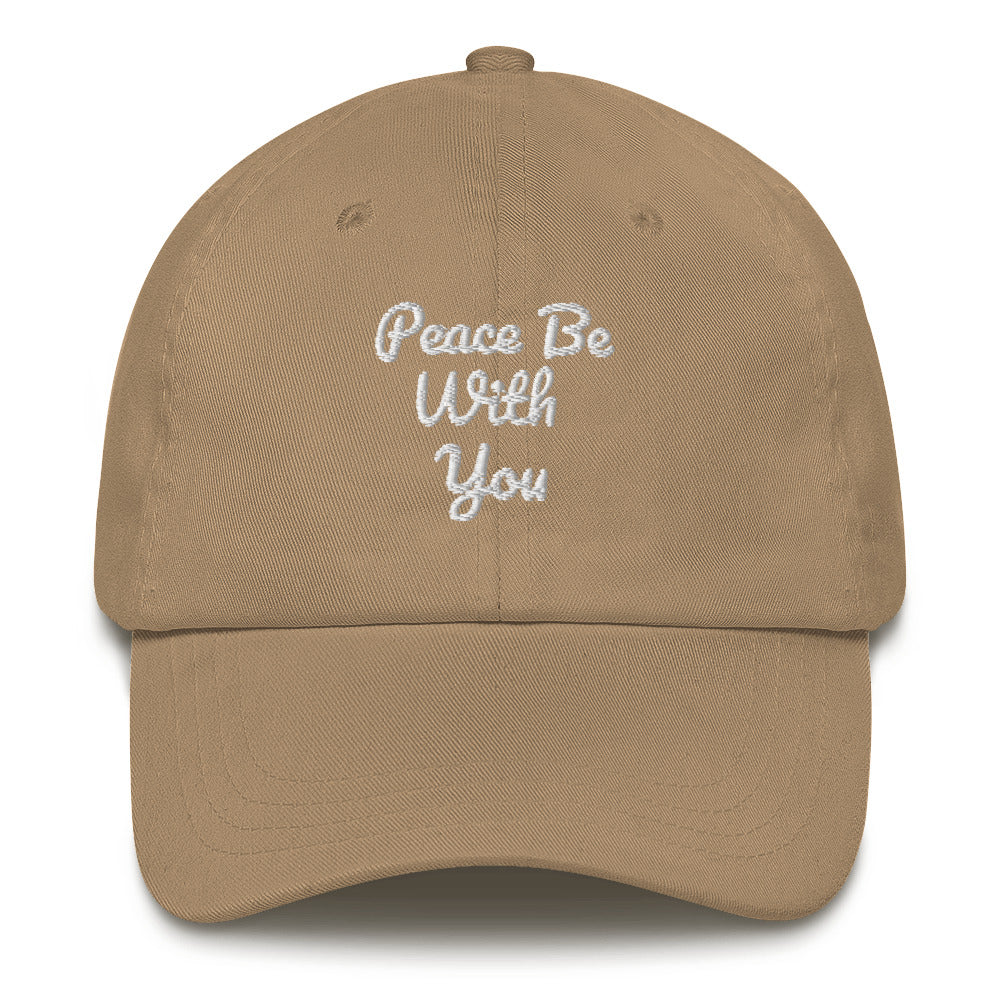 “Peace Be With You”Dad/Mom hat