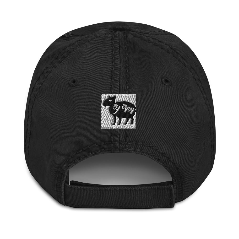 “Winning Team” Distressed Dad/Mom Hat