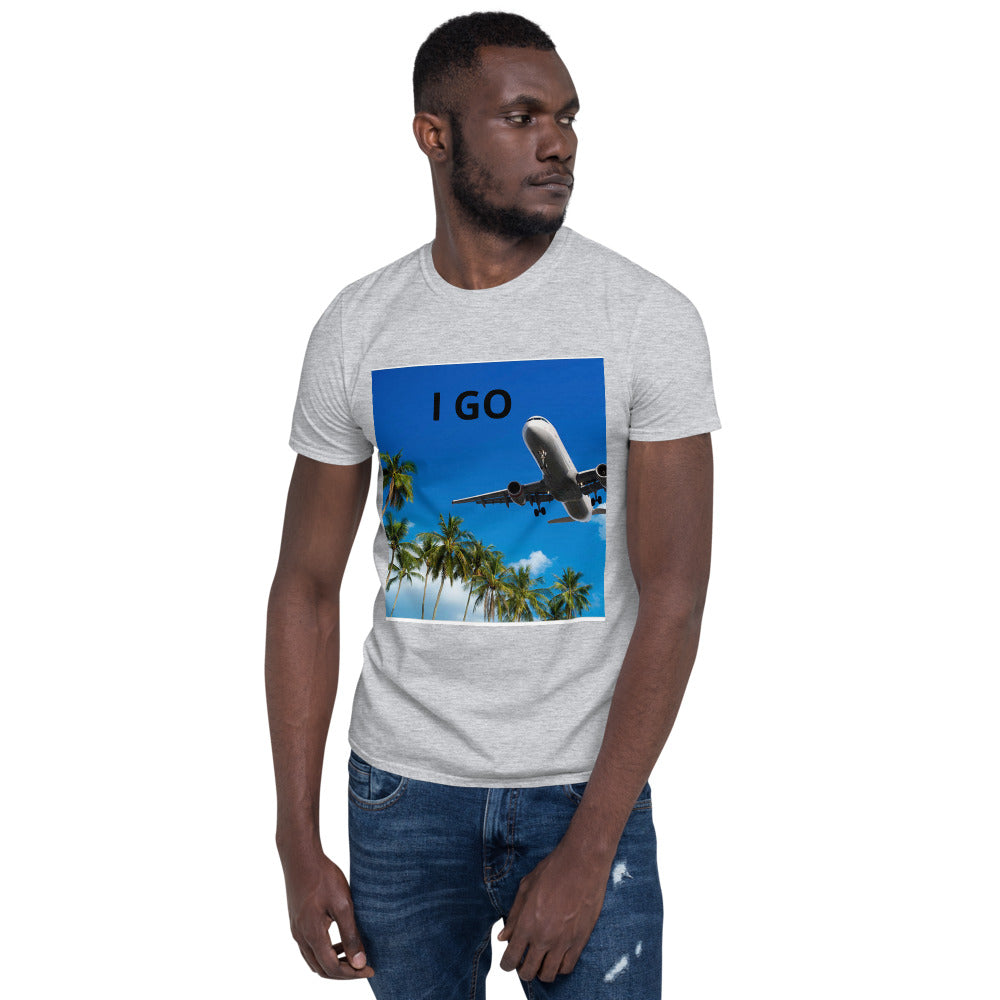 Short-Sleeve”IGO Flight”  Unisex T-Shirt