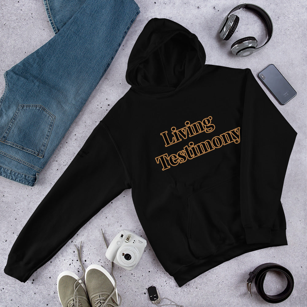 Unisex “Living Testimony” Hoodie