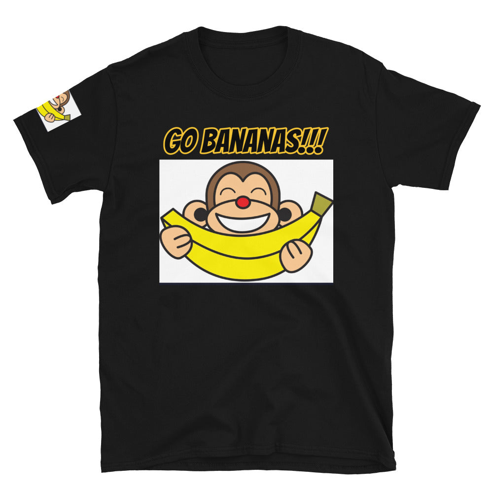 Short-Sleeve Unisex “ Go Bananas” T-Shirt