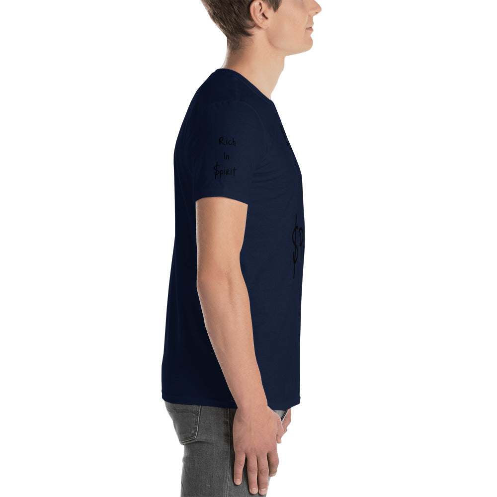 Short-Sleeve Unisex “Rich in spirit” T-Shirt