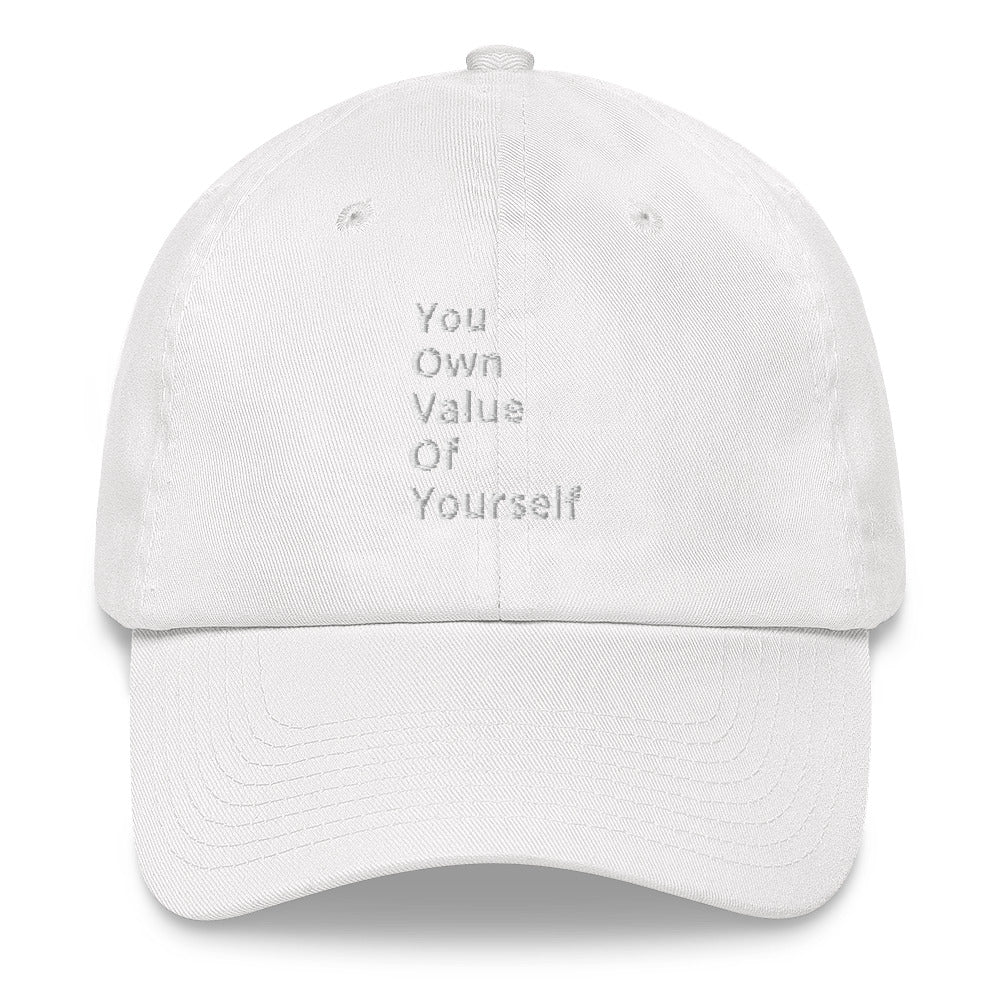 “YouOwnValueOfYourself” Mom/Dad hat