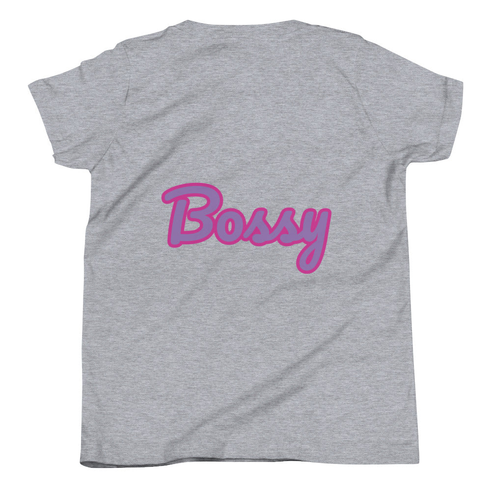 Youth Short Sleeve “JeVais Bossy” T-Shirt