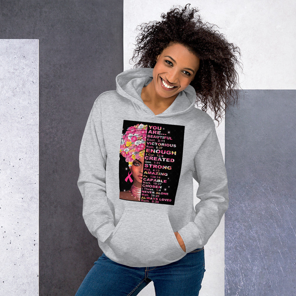 Unisex “I am Loved” Cancer Hoodie