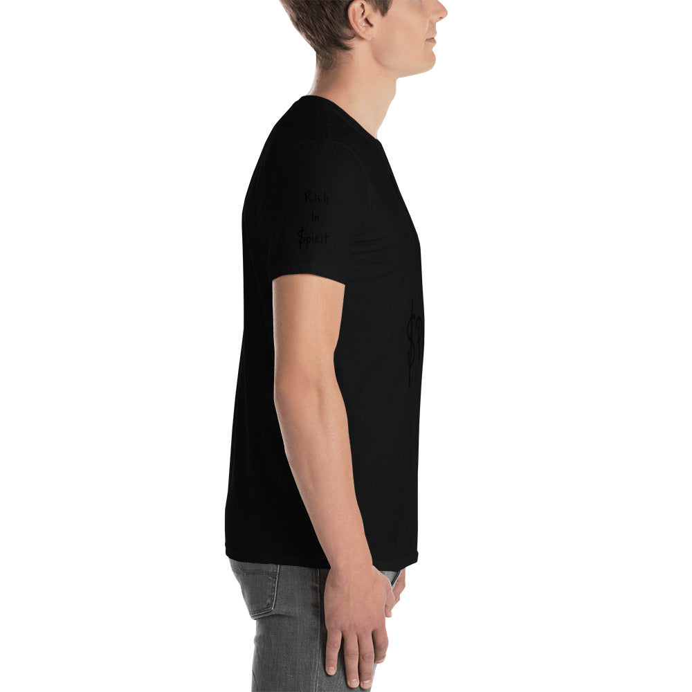 Short-Sleeve Unisex “Rich in spirit” T-Shirt