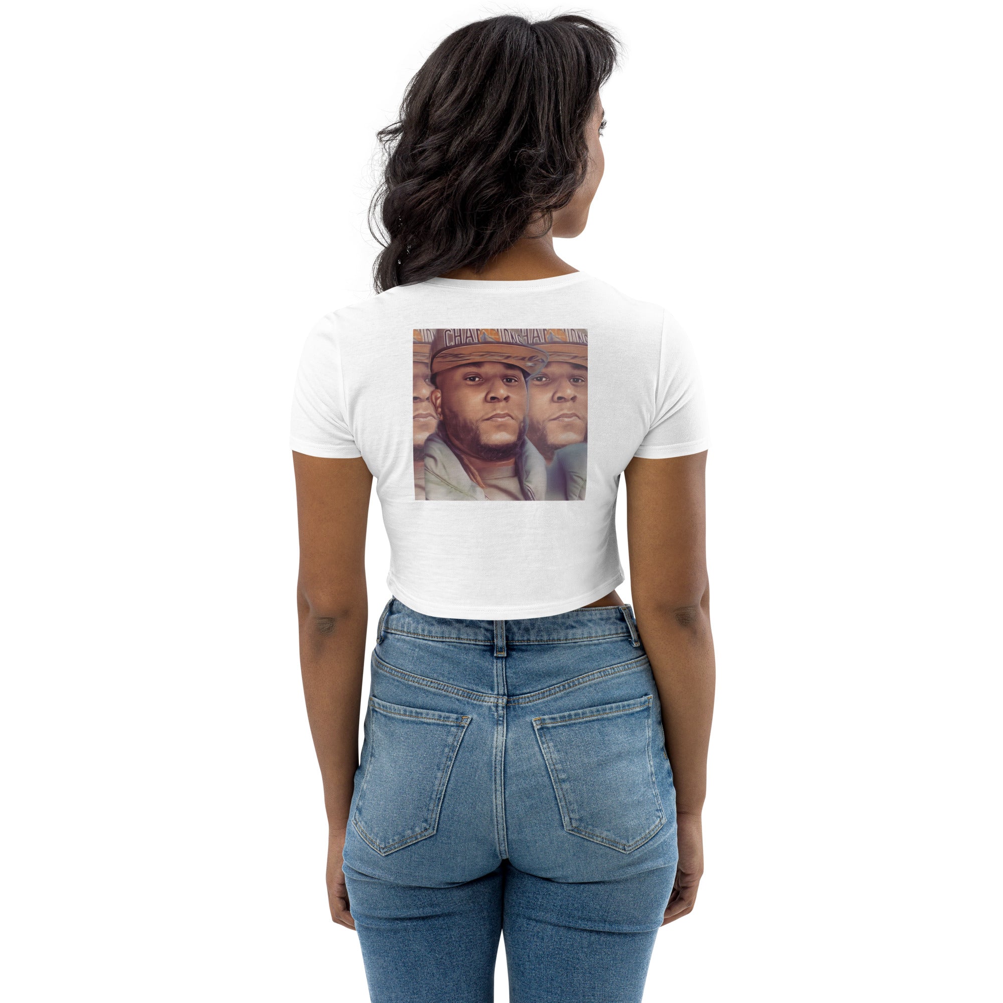 “Warriors Double D” Organic Crop Top