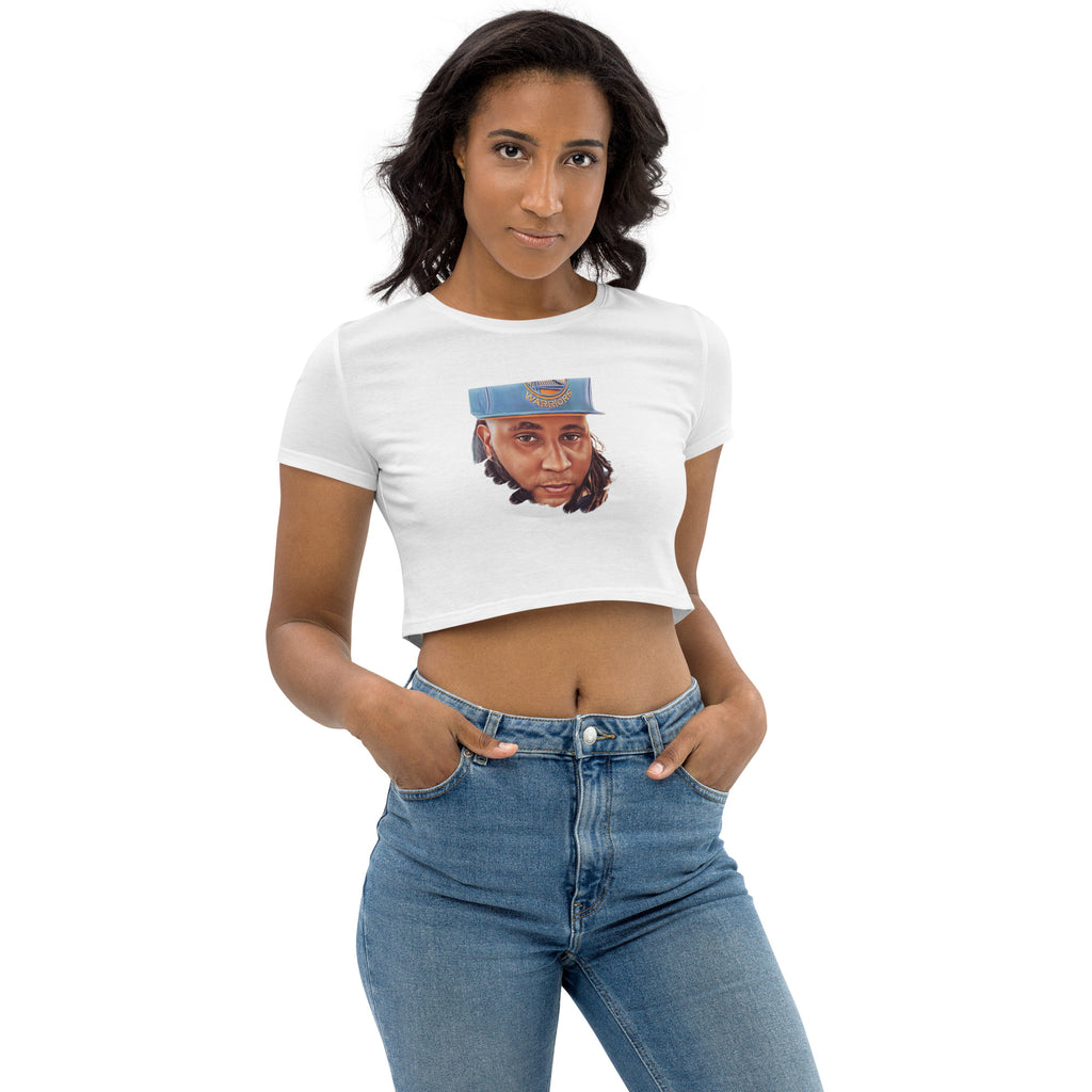 “Warriors Double D” Organic Crop Top