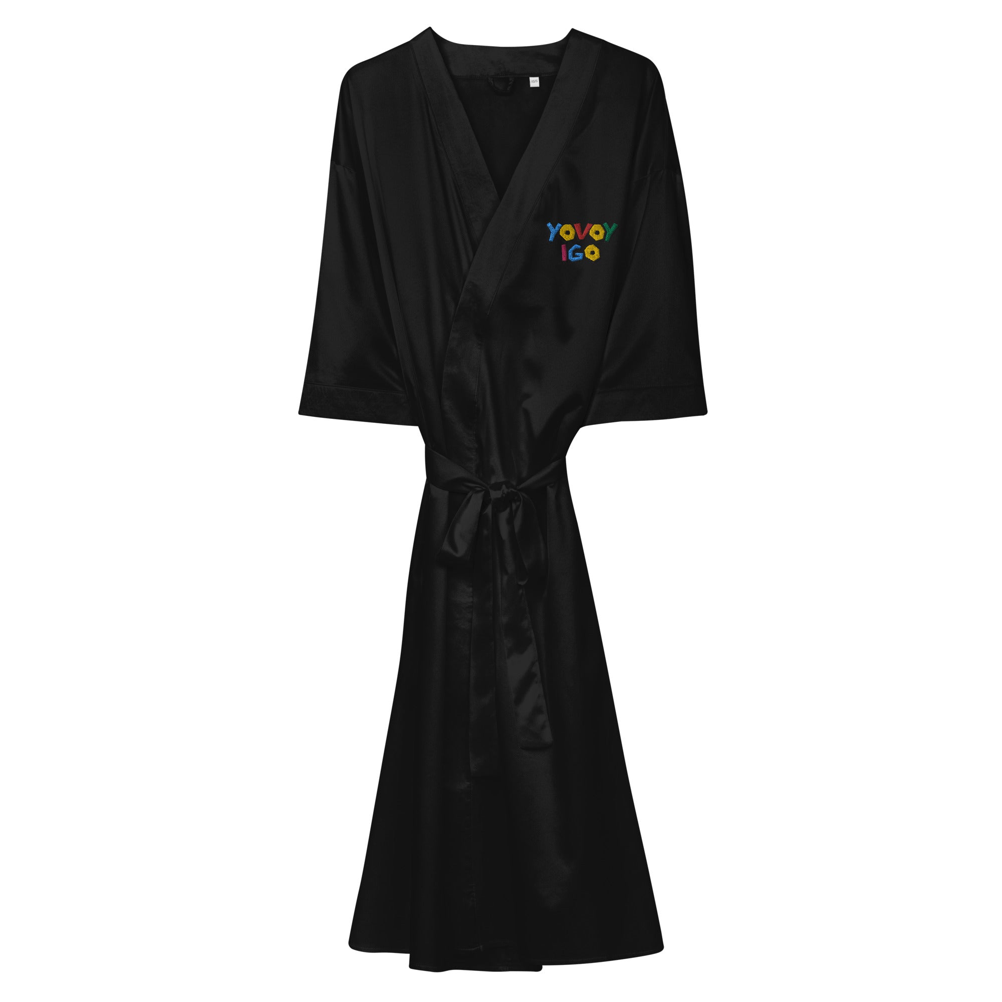 “YOVOY IGO” Satin robe