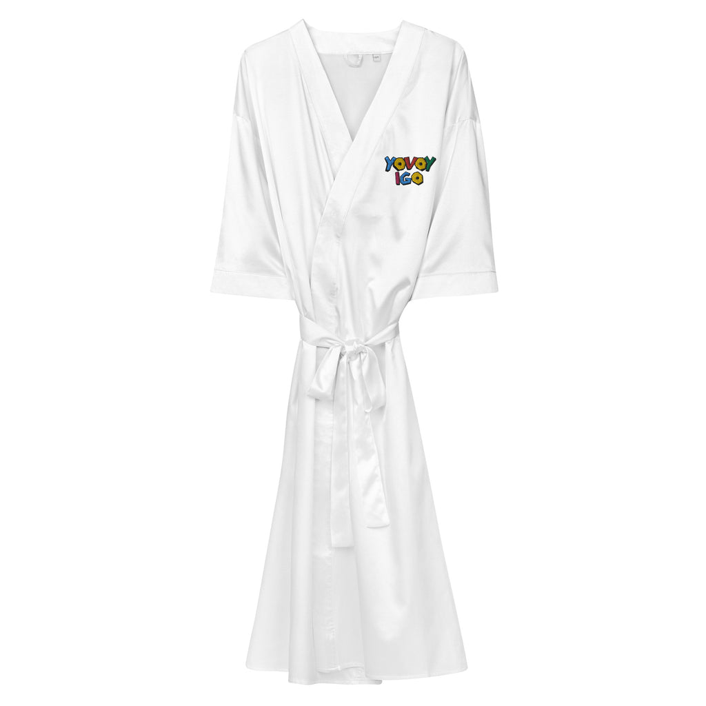 “YOVOY IGO” Satin robe