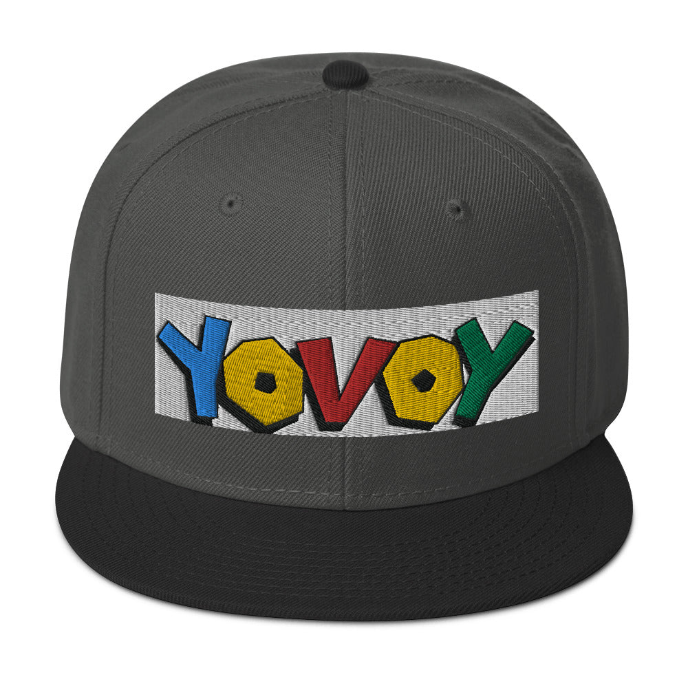 “Colorful YOVOY” Snapback Hat
