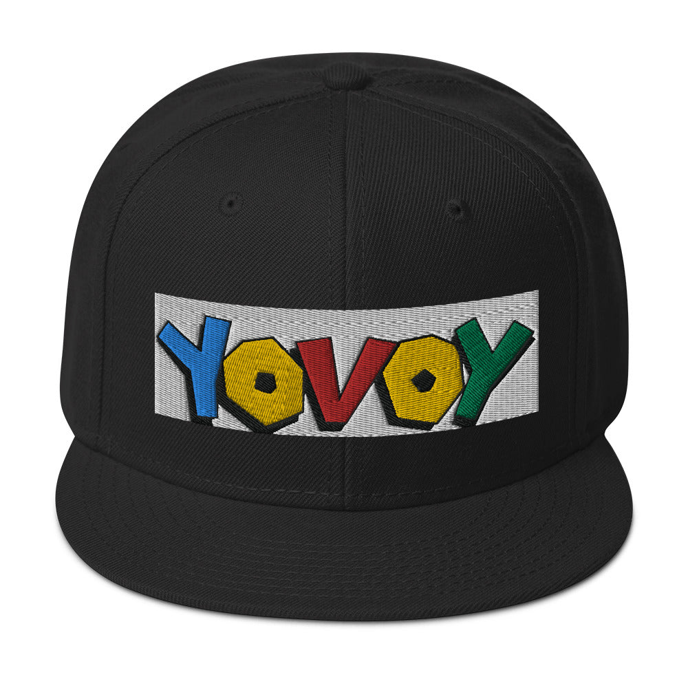 “Colorful YOVOY” Snapback Hat