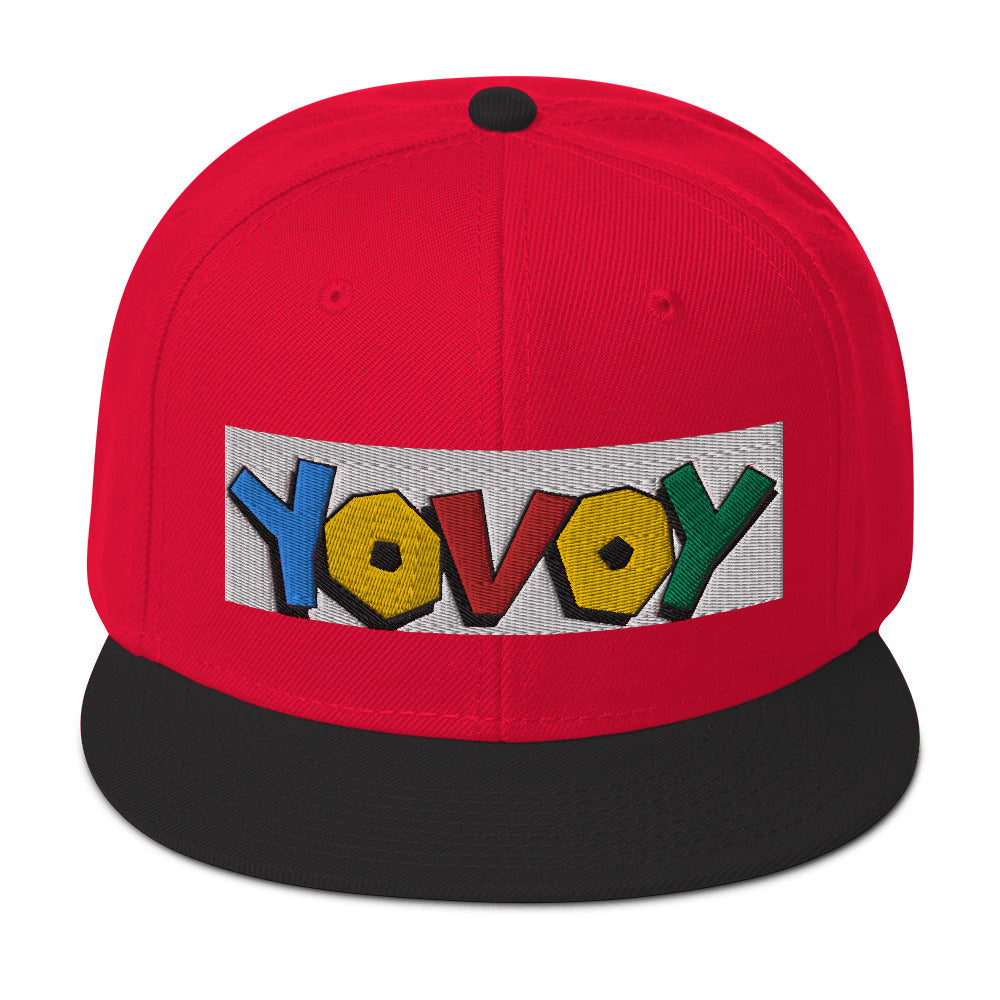 “Colorful YOVOY” Snapback Hat