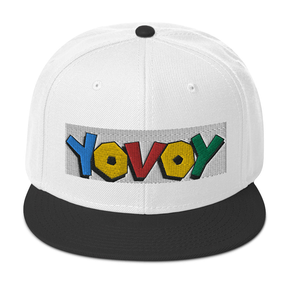 “Colorful YOVOY” Snapback Hat