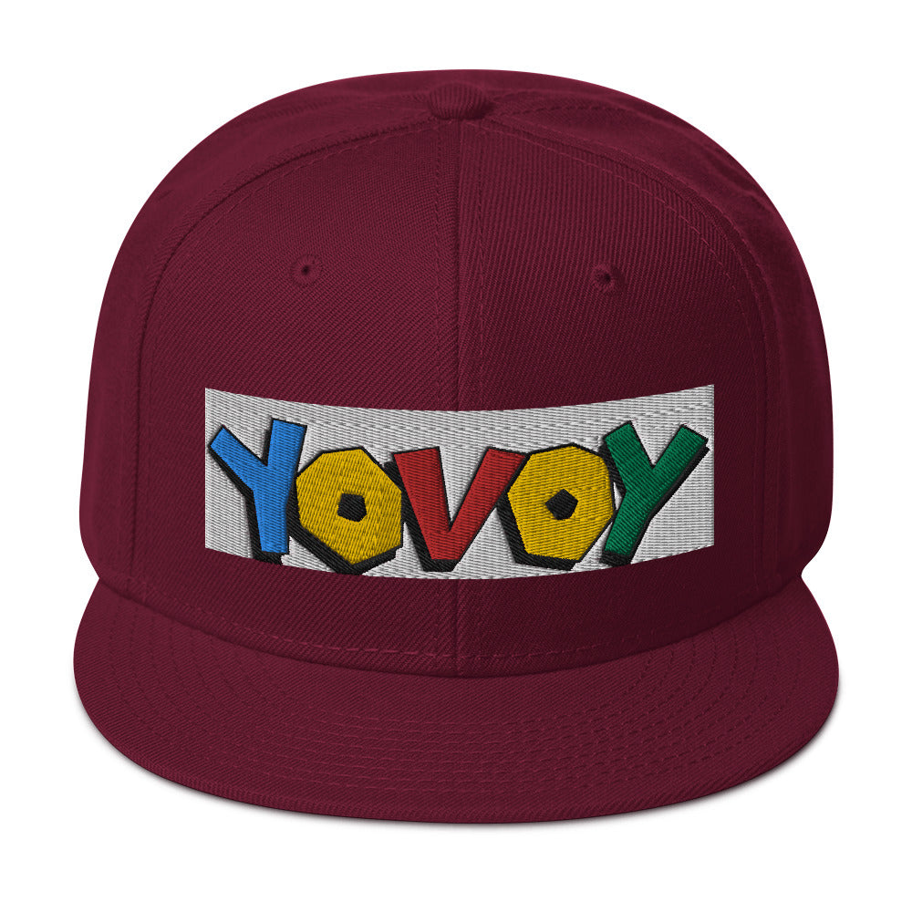 “Colorful YOVOY” Snapback Hat