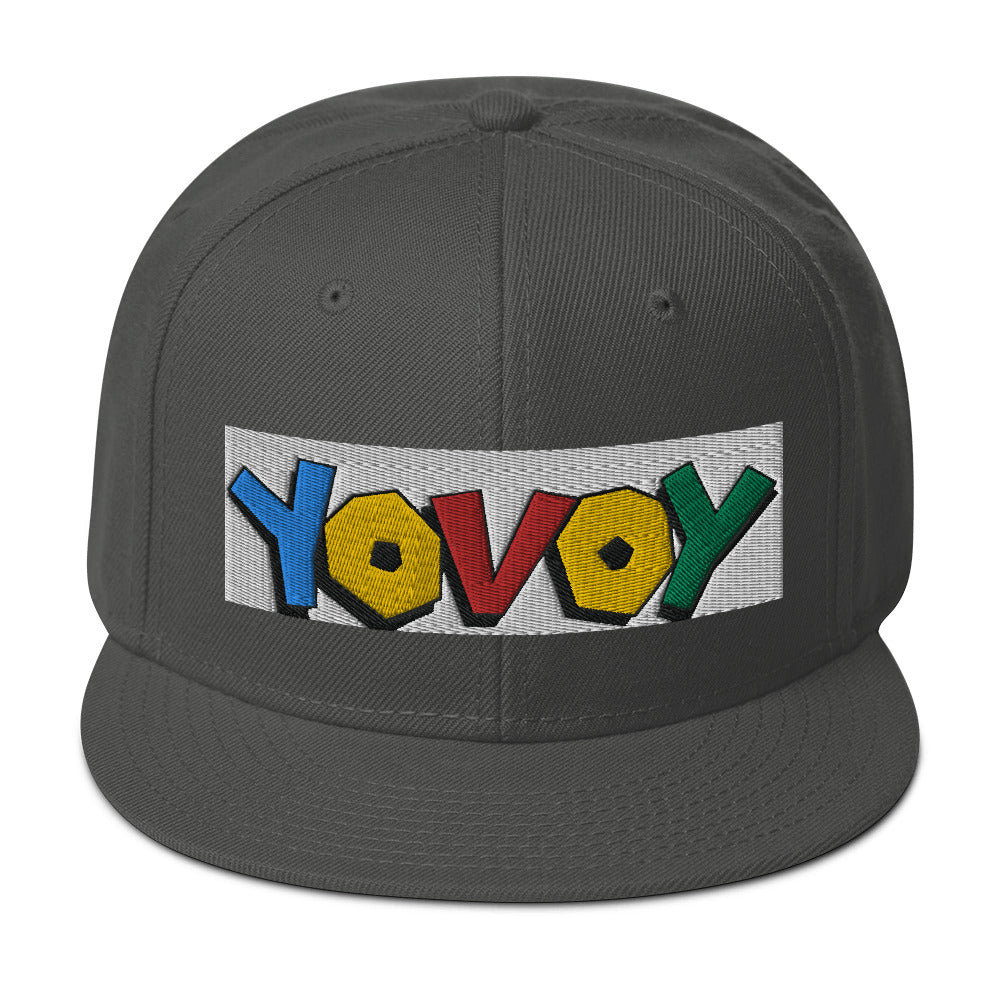 “Colorful YOVOY” Snapback Hat