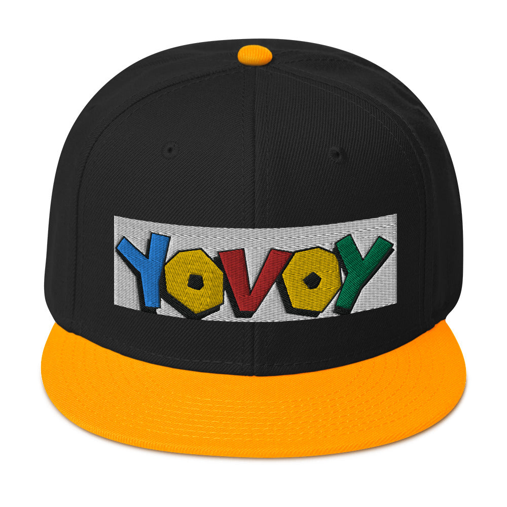 “Colorful YOVOY” Snapback Hat