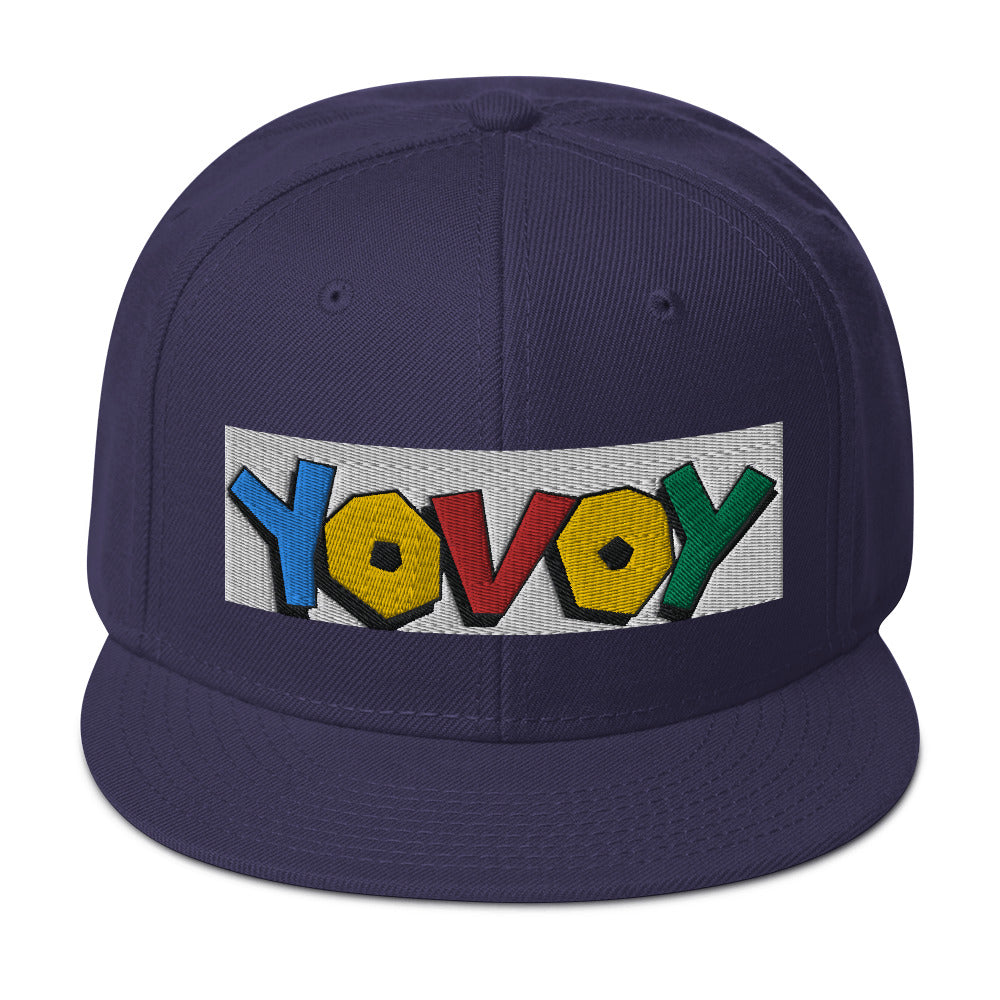 “Colorful YOVOY” Snapback Hat