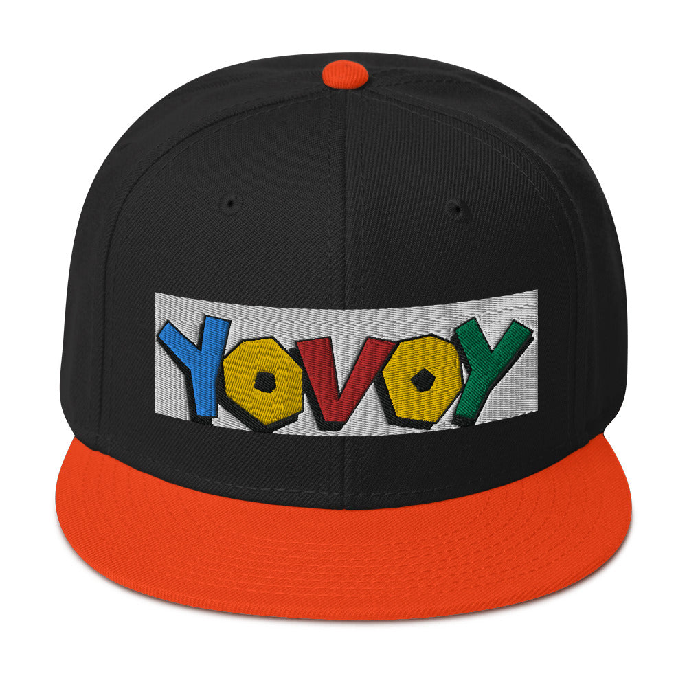 “Colorful YOVOY” Snapback Hat