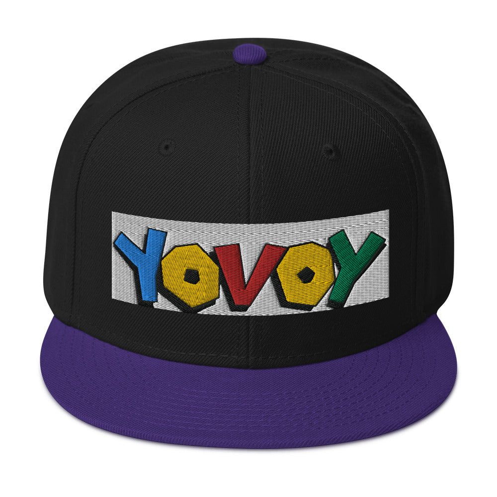 “Colorful YOVOY” Snapback Hat