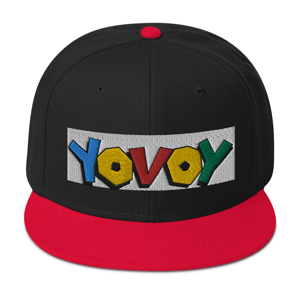 “Colorful YOVOY” Snapback Hat