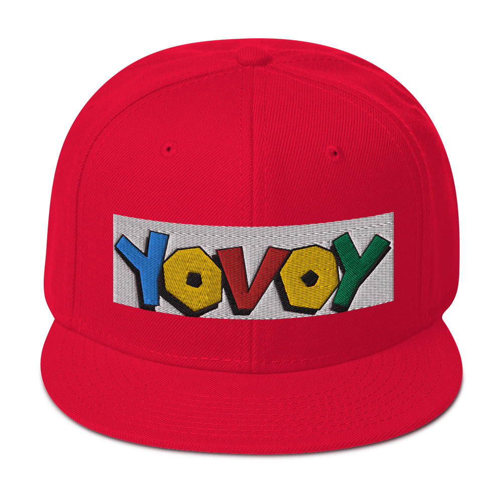 “Colorful YOVOY” Snapback Hat