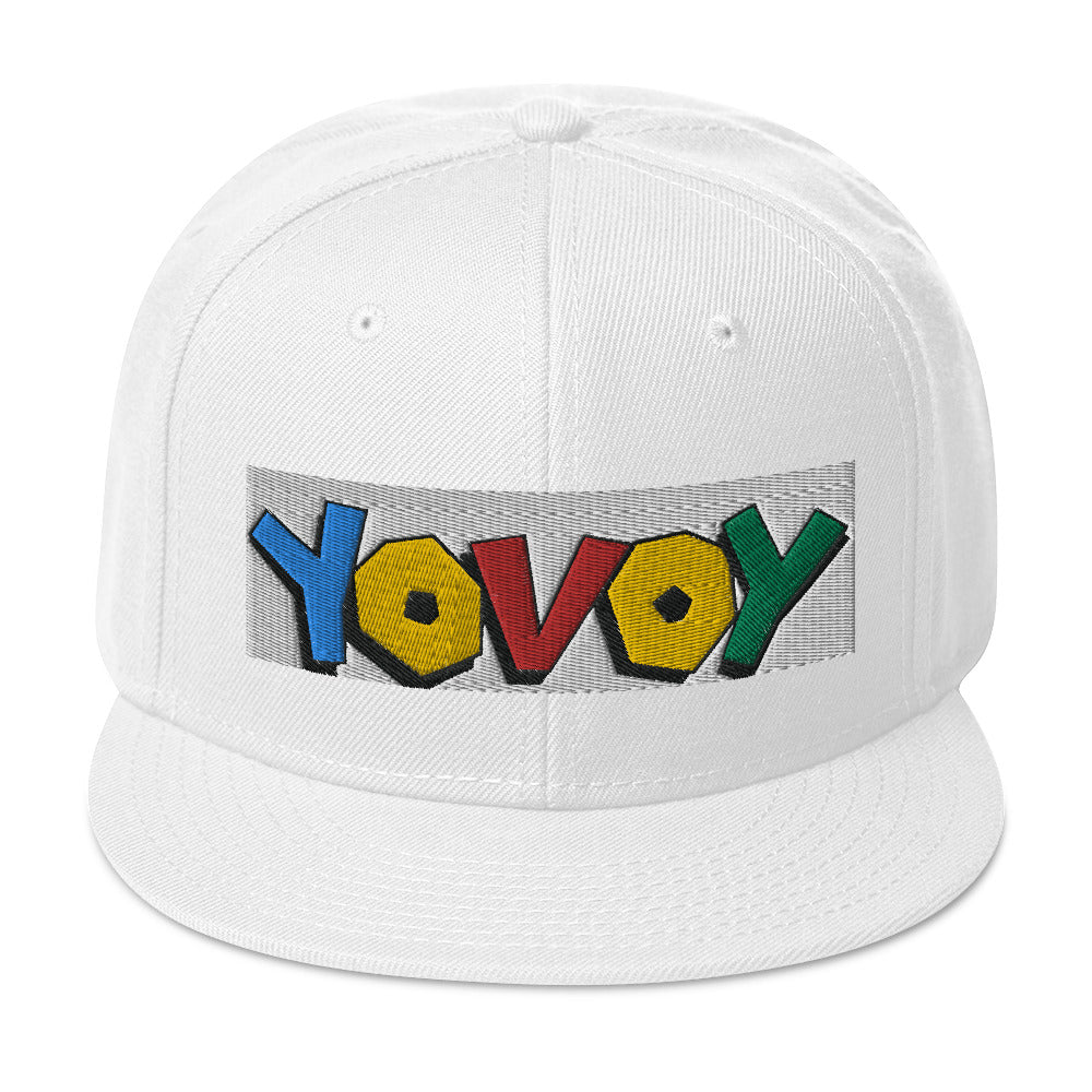 “Colorful YOVOY” Snapback Hat